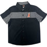 Harley-Davidson Little Boys' #1 Short Sleeve Button Work Shop Toddler Shirt