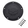 Harley-Davidson Willie G Skull Derby Cover For Dyna & Softails, Matte Black Finish 25700742