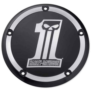 Harley-Davidson Dark Custom #1 Derby Cover, Fits 18-later FLBS Models, Satin Black Finish 25700960