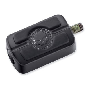 Harley-Davidson Willie G Skull Shifter Peg, Matte Black Finish 33600258
