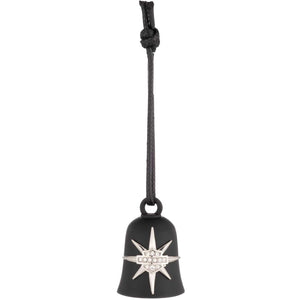 Harley-Davidson Bling Bar & Shield Star Logo Ride Bell, Black Finish 34M00144