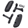 Harley-Davidson Streamliner Passenger Footboard Kit For Touring, Gloss Black Finish 50501819