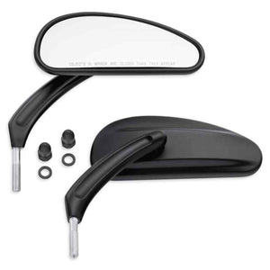 Harley-Davidson Profile Custom Mirrors, Stain Black, Fits XG Models 56000135