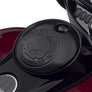 Harley-Davidson Willie G Skull Fuel Tank Console Door, Black Finish 61300794