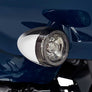 Harley-Davidson Front Signature LED Turn Signal Inserts, Smoke Lens 67801148