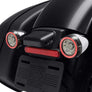 Harley-Davidson Rear Signature LED Turn Signal Inserts, Smoke Lens 67801329