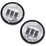 Harley-Davidson 4" Daymaker Projector LED Auxiliary Lamps, Chrome 68000172