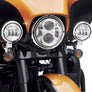 Harley-Davidson 4" Daymaker Projector LED Auxiliary Lamps, Chrome 68000172