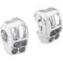 Harley-Davidson Switch Housing Kit For Touring Bikes, Chrome Silver 71500185