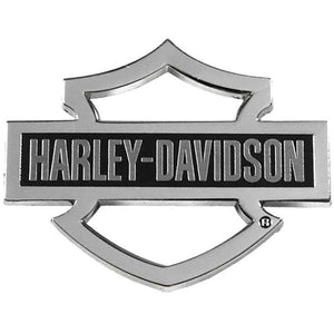 Harley-Davidson 1.5 inch. Hollow Harley Bar & Shield Metal Pin, Silver Finish 8017583