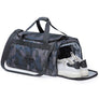 Harley-Davidson Crinkle Bar & Shield Logo Nylon Duffel Bag w/Side Shoe Pocket, Camo 90331
