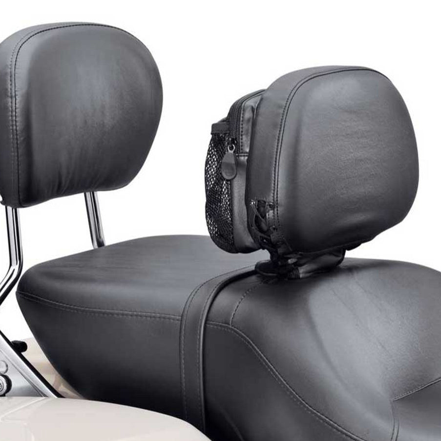 HarleyDavidson Rider Backrest Organizer, Fits 09later Models, Black Daytona HarleyDavidson