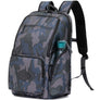 Harley-Davidson Bar & Shield Logo Crinkle Nylon Water-Resistant Backpack, Camo 93814