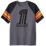 Harley-Davidson Men's #1 Logo Performance Short Sleeve Shirt, Blackened Pearl 96033-24VM