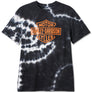 Harley-Davidson Men's Bar & Shield Tie Dye Short Sleeve Shirt 96044-24VM