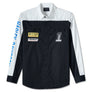 Harley-Davidson Men's #1 Racing Logo Victory Long Sleeve Shirt, White 96073-24VM