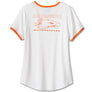 Harley-Davidson Women's Screamin' Eagle Ringer Tee, Bright White 96117-24VW