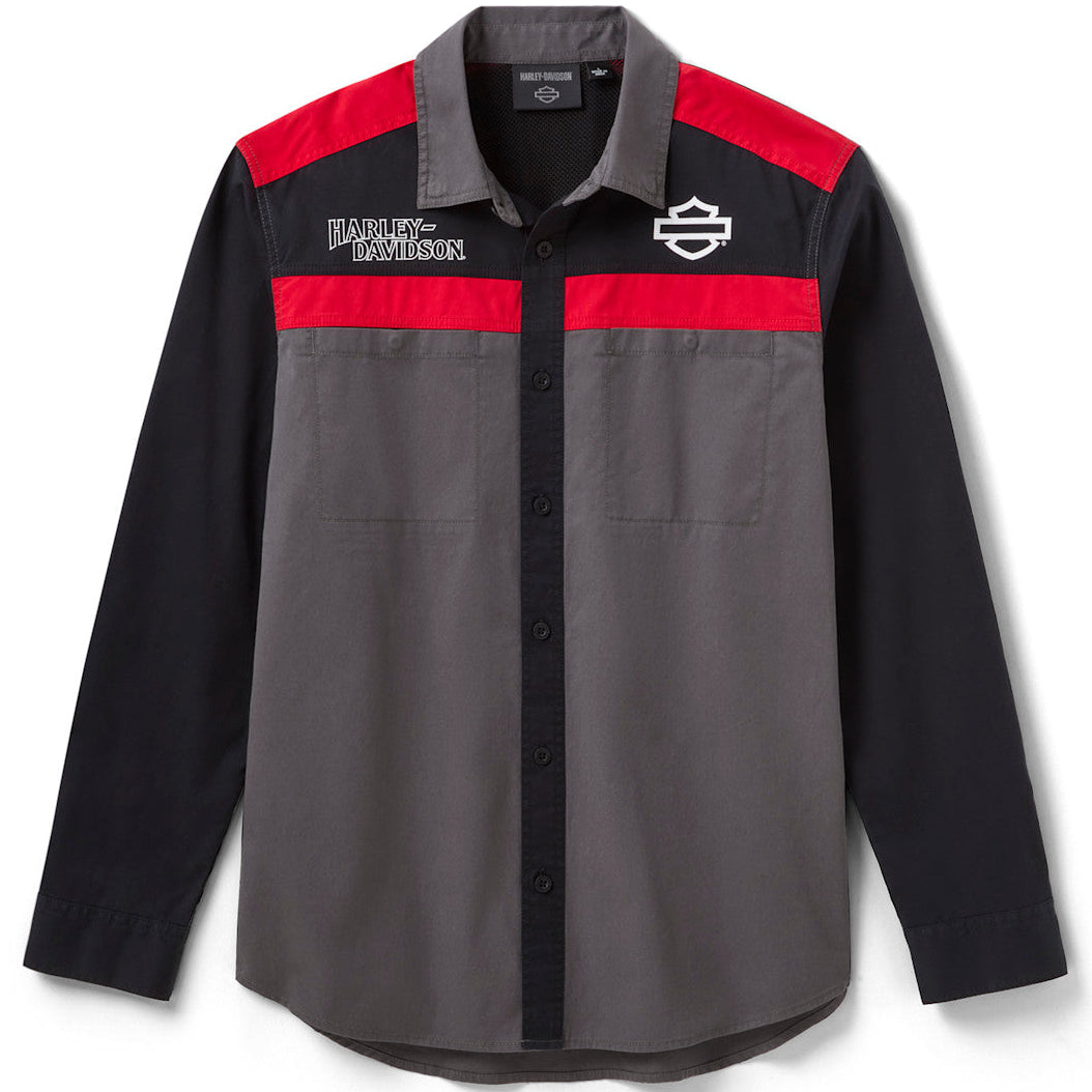 Men's Screamin' Eagle Vented Mechanics Shirt