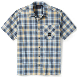Harley-Davidson Men's Staple Short Sleeve Shirt, Blue 96389-25VM