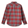Harley-Davidson Men's 120th Anniversary Plaid Button Up Long Sleeve Shirt, Red Plaid 96646-23VM