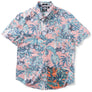 Harley-Davidson X Reyn Spooner Men's Aloha Button-Up Short Sleeve Shirt, 96915-23VM, Orange