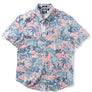 Harley-Davidson X Reyn Spooner Men's Aloha Button-Up Short Sleeve Shirt, 96915-23VM, Orange