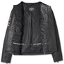 Harley-Davidson 120th Anniversary Women's Café Racer Leather Jacket, Black 97052-23VW