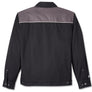 Harley-Davidson Men's #1 Logo Zip-Up Long Sleeve Jacket, Black 97404-24VM