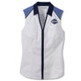 Harley-Davidson Women's Liberty Zip Front Sleeveless Shirt, White 97519-23VW