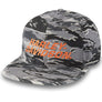 Harley-Davidson Faster Adjustable Snapback, Camo Griffin Gray 97600-24VM