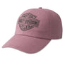 Harley-Davidson Women's Authentic Bar & Shield Baseball Cap, Grape Shake Hat, 97814-23VW