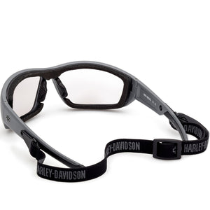 Harley-Davidson Men's Blaze Ace 2.0 Sunglasses w/Headstrap, Silver Mirror Lens HZ0047XL-20X