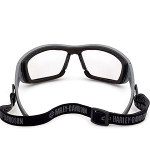 Harley-Davidson Men's Blaze Ace 2.0 Sunglasses w/Headstrap, Silver Mirror Lens HZ0047XL-20X