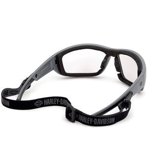 Harley-Davidson Men's Blaze Ace 2.0 Sunglasses w/Headstrap, Silver Mirror Lens HZ0047XL-20X