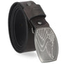Harley-Davidson 120th Anniversary Men's 120th Exploded Eagle Plaque Snap On Buckle/Belt