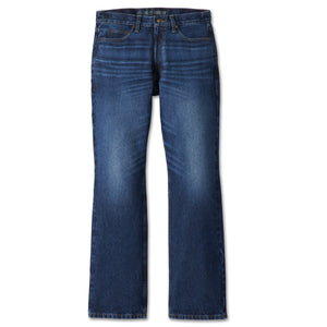 Harley-Davidson Men's Bootcut Denim Washed Jeans, Dark Indigo Pants 99035-23VM
