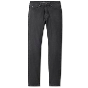 Harley-Davidson Men's Tapered Slimmer Fit Jeans, Washed Black Denim Pants 99039-23VM