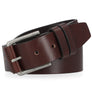 Harley-Davidson Women's Classic Jeans Covered Roller Antique Nickel Finish Belt, Brown BMW003/01