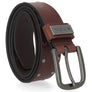 Harley-Davidson Women's Vintage Rivet Stud Strap Antique Brass Finish Buckle, Belt, Tan BMW004/02