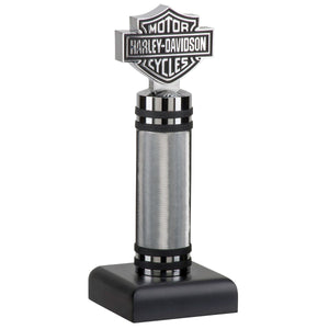 Harley-Davidson motorcycle bar  tap on a white background