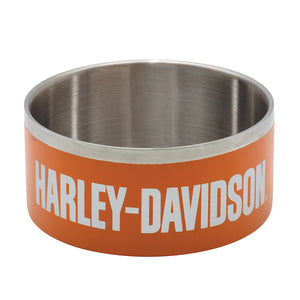 Harley-Davidson Laser Double-Wall Vacuum Insulated Stainless Steel Pet Bowl
