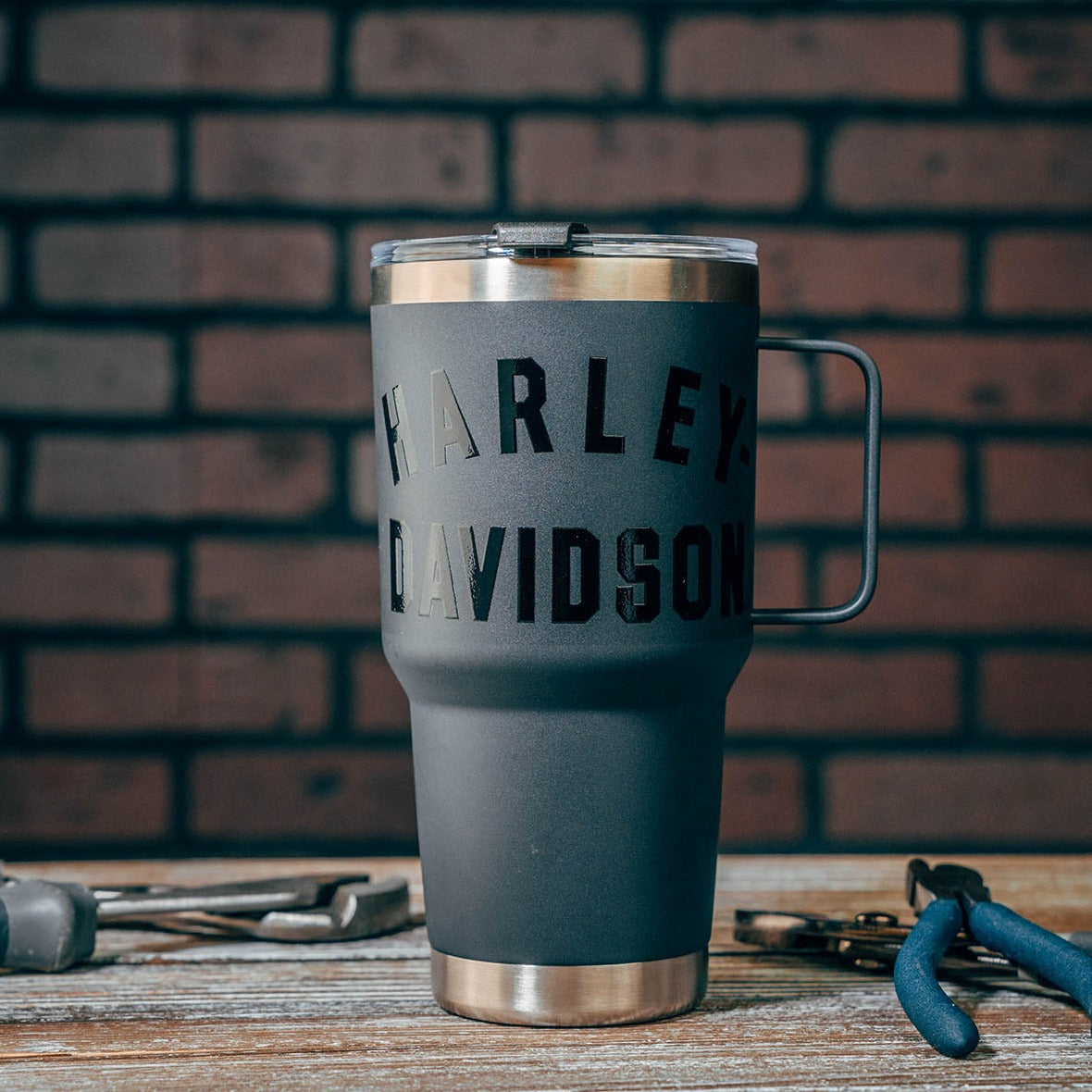 Matte Black Travel Mug