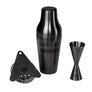 Harley-Davidson 3D Logo Stainless Steel Cocktail Shaker Set, Matte Black Finish HDX-98658