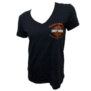 Teddy Morse's Daytona Harley-Davidson Women's Every Week Bike Week Short Sleeve Shirt, Black