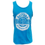 Teddy Morse's Daytona Harley-Davidson Exclusive Men's Crusader Tank Top Sleeveless Shirt, Scuba Light Blue