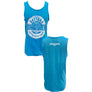 Teddy Morse's Daytona Harley-Davidson Exclusive Men's Crusader Tank Top Sleeveless Shirt, Scuba Light Blue