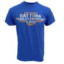 Teddy Morse's Daytona Harley-Davidson Men's Exclusive Aviator Short Sleeve Shirt, Royal Blue