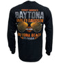 Teddy Morse's Daytona Harley-Davidson Men's Exclusive Aviator Long Sleeve Shirt, Black