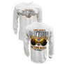 Teddy Morse's Daytona Harley-Davidson Men's Exclusive Aviator Long Sleeve Shirt, White