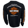 Teddy Morse's Daytona Harley-Davidson Men's Exclusive Iconic Logo Sweat Shirt, Black